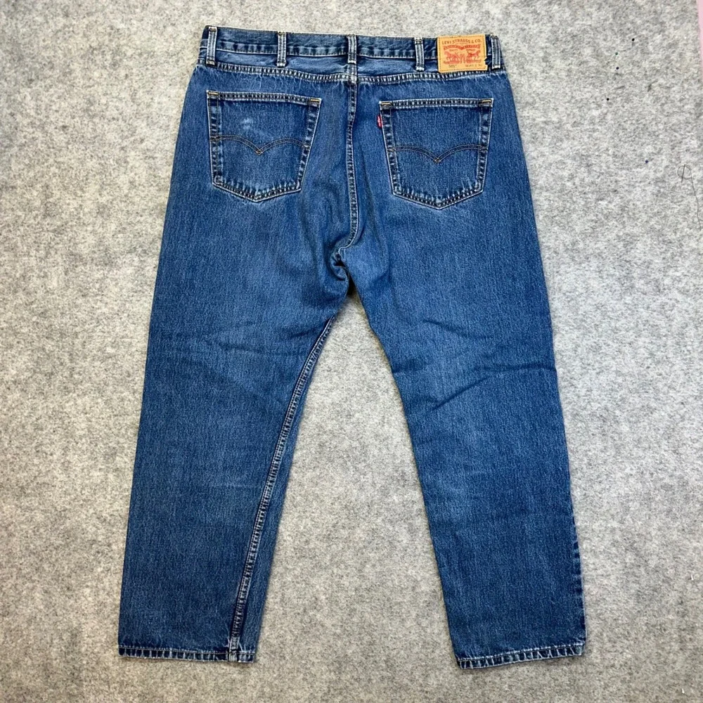 Lot of 4 Levi's 505 Straight Jeans Men's 40x30 Blue Denim Work Pants Bundle